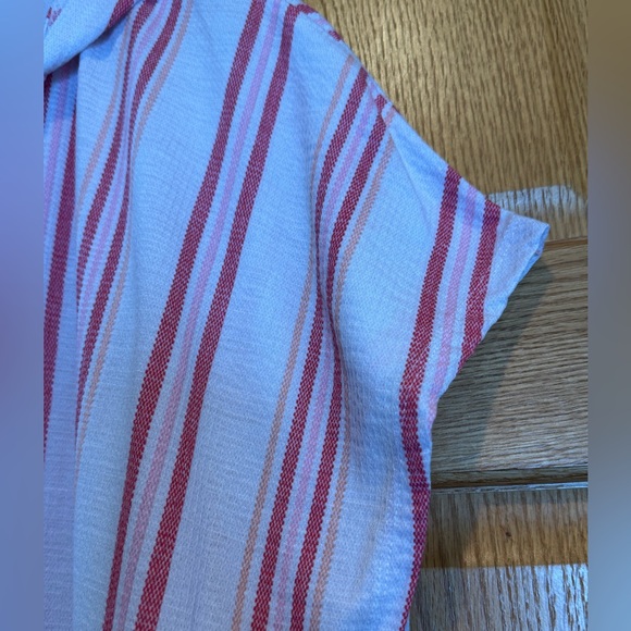 NWOT TIME & TRU Striped Hooded Swim Cover - Picture 2 of 8